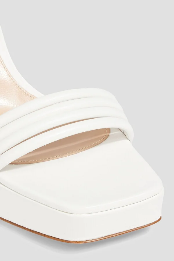 Lena leather platform sandals - Image 7