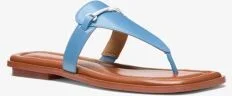 Lena Leather T-Strap Sandal - Image 6