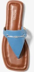 Lena Leather T-Strap Sandal - Image 7