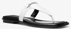 Lena Leather T-Strap Sandal - Image 10