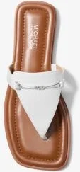 Lena Leather T-Strap Sandal - Image 4