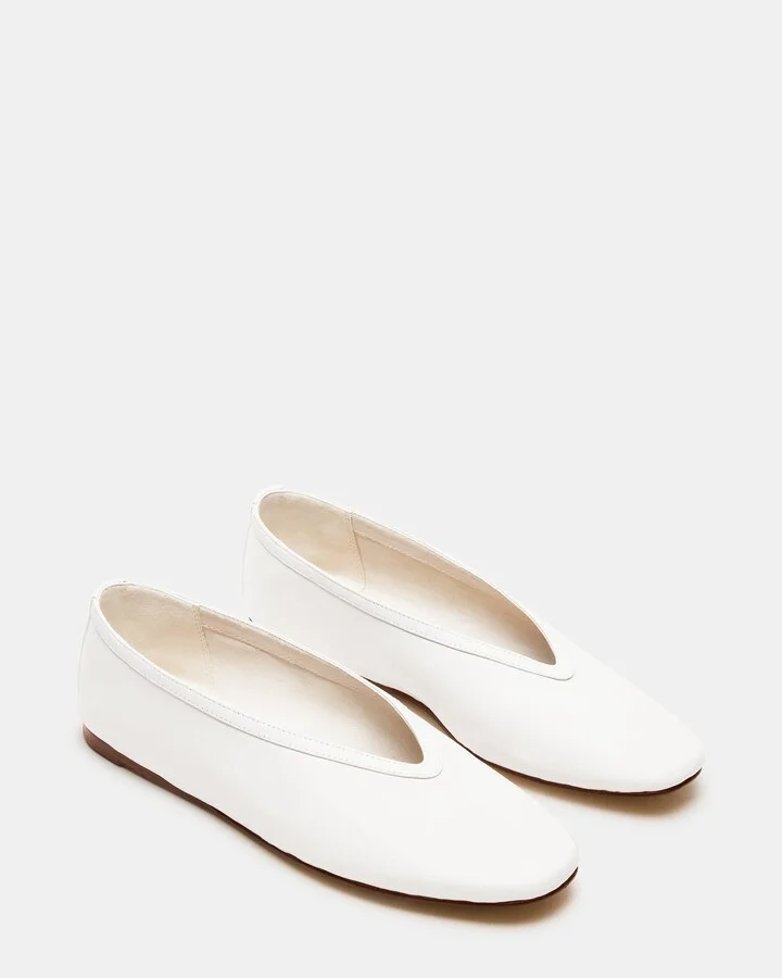 Leni White Leather - Image 3