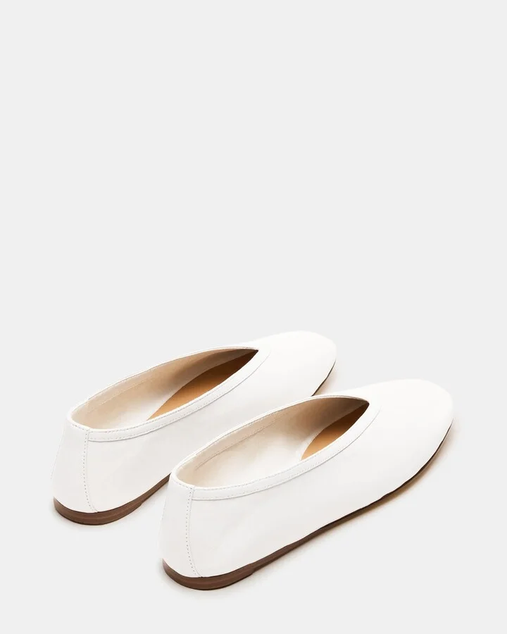 Leni White Leather - Image 6