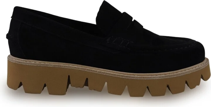 Lenna Suede Platform Loafer - Image 3
