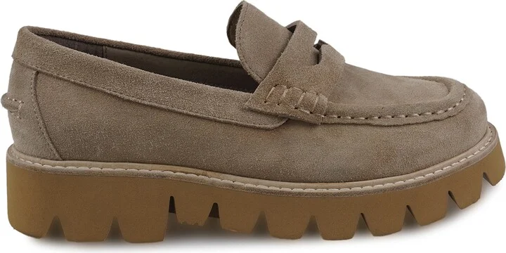 Lenna Suede Platform Loafer - Image 9