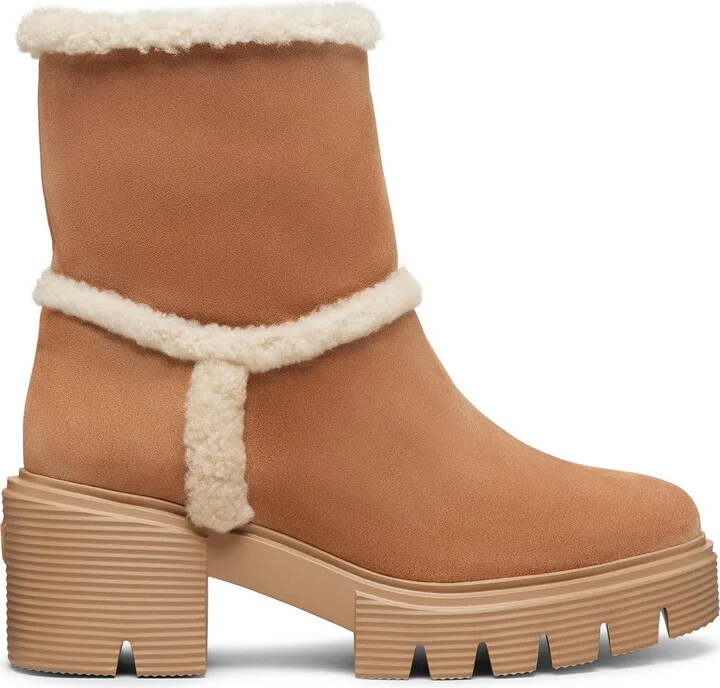 Lennox Genuine Shearling Bootie - Image 3