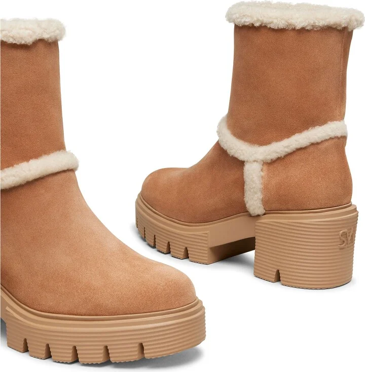 Lennox Genuine Shearling Bootie - Image 4