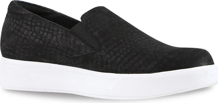 Black Croc Nubuck