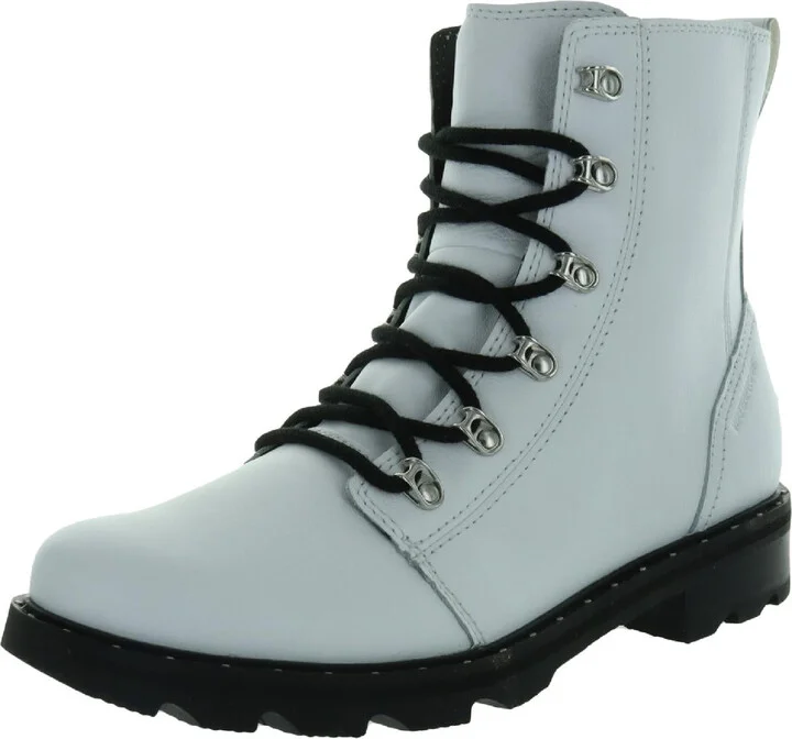 Lennox Womens Waterproof Round Toe Ankle Boots