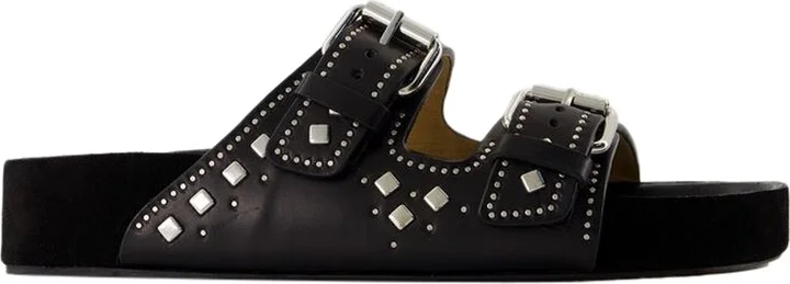 Lennyo Gb Sandals - Isabel Marant - Leather - Black