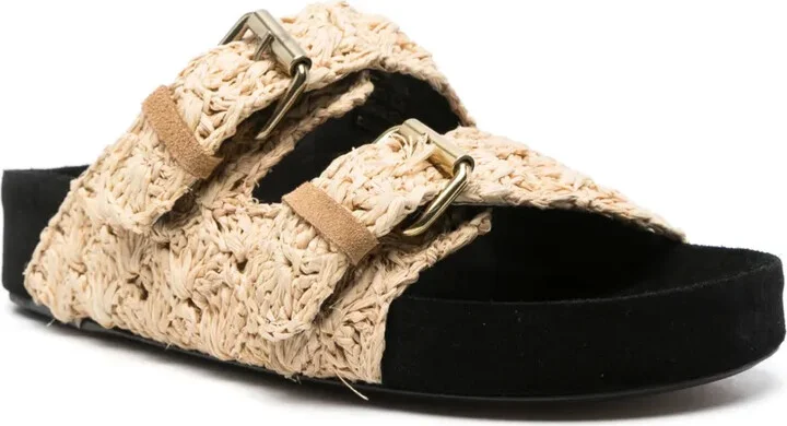 Lennyo raffia sandals - Image 2
