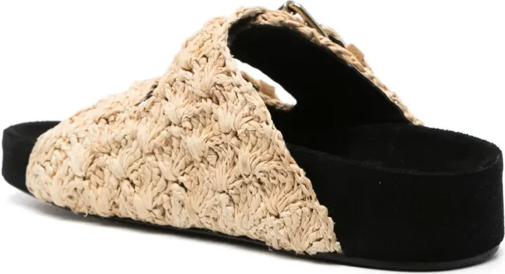 Lennyo raffia sandals - Image 3