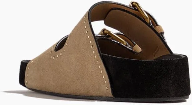 Lennyo Sandal in Light Beige - Image 3