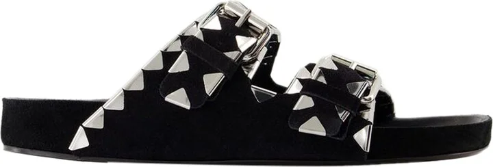 Lennyo Sandals - Isabel Marant - Leather - Black