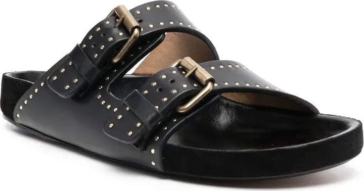Lennyo studded leather sandals - Image 2