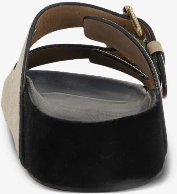 Lennyo Suede Buckle Sandals - Image 2