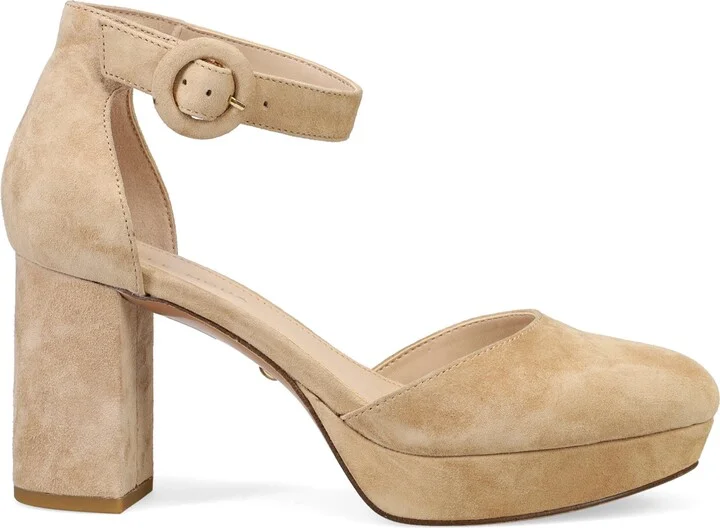 Lenor Block Heel Platform Pump - Image 3