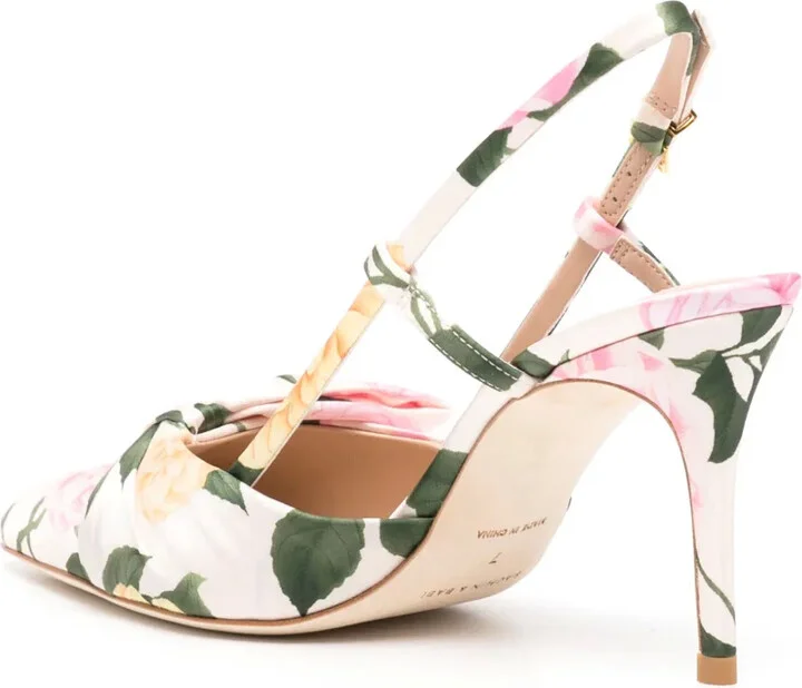 Lenox 90mm floral-print pumps - Image 3