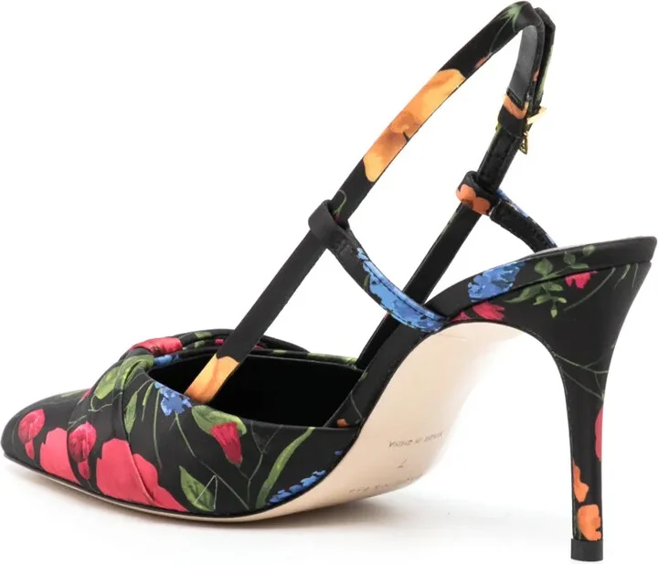 Lenox 90mm floral-print pumps - Image 3