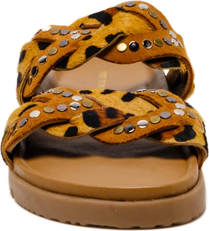 Leo Genuine Calf Hair Sandal - Image 9