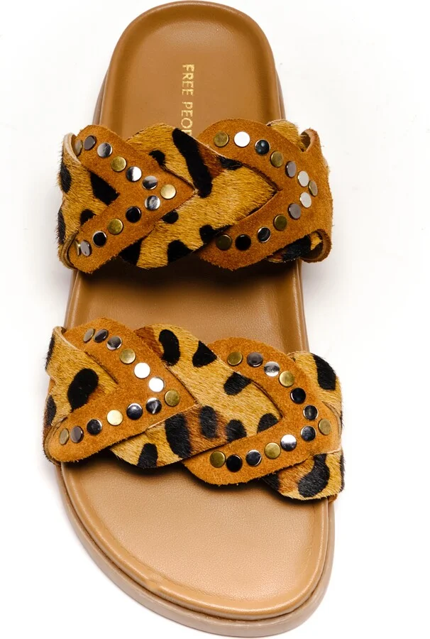 Leo Genuine Calf Hair Sandal - Image 10
