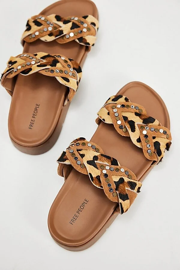 Leo Hair Hide Sandals - Image 2