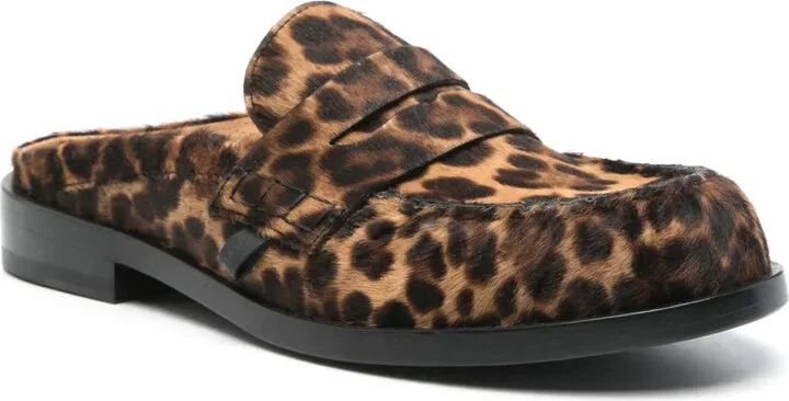 Leo-Print Mules - Image 2