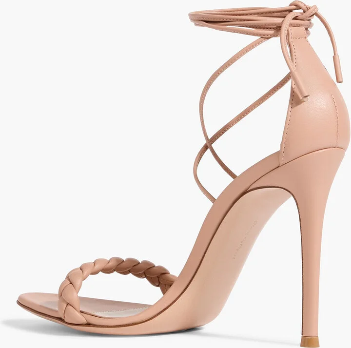 Leomi braided leather sandals - Image 6