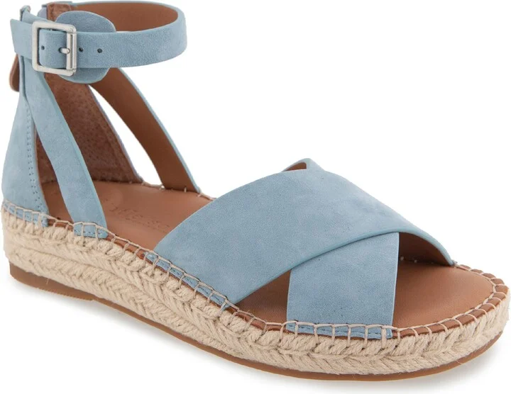 Leon Ankle Strap Wedge Sandal