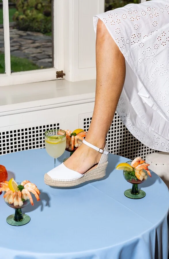 Leon Espadrille Lace-Up Wedge - Image 9