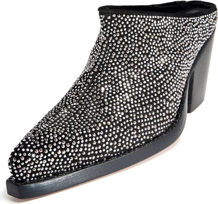 Leon Rock 85mm suede mules - Image 2