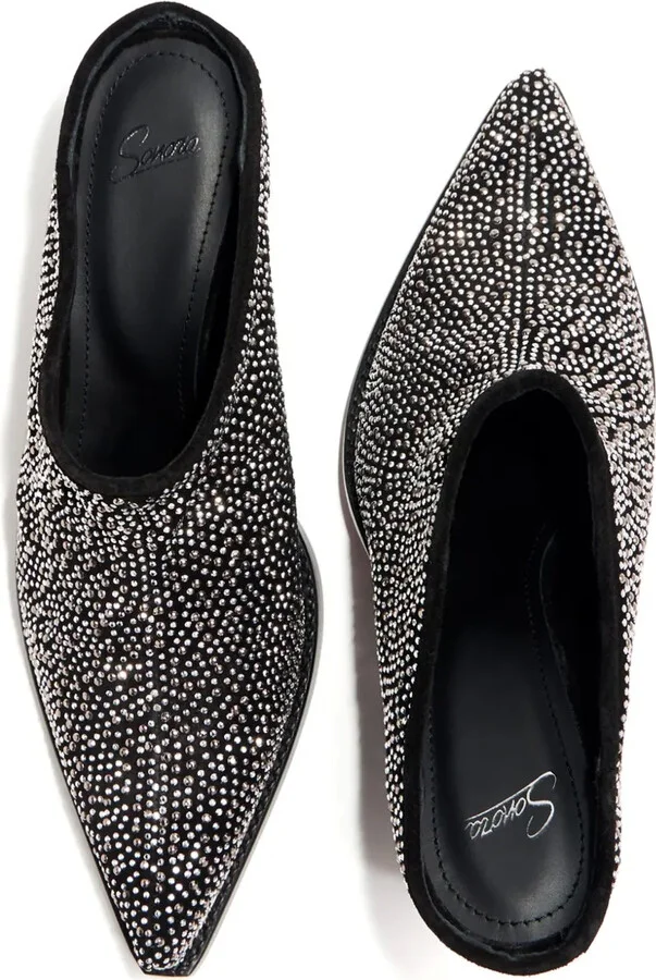 Leon Rock 85mm suede mules - Image 4