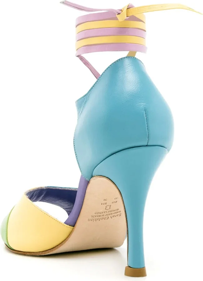 Léon two-tone sandals - Image 3