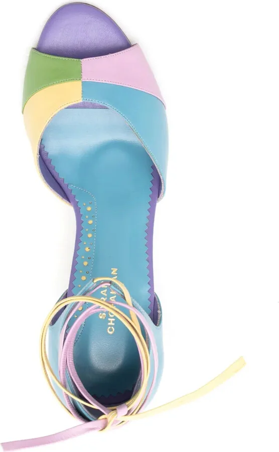 Léon two-tone sandals - Image 4