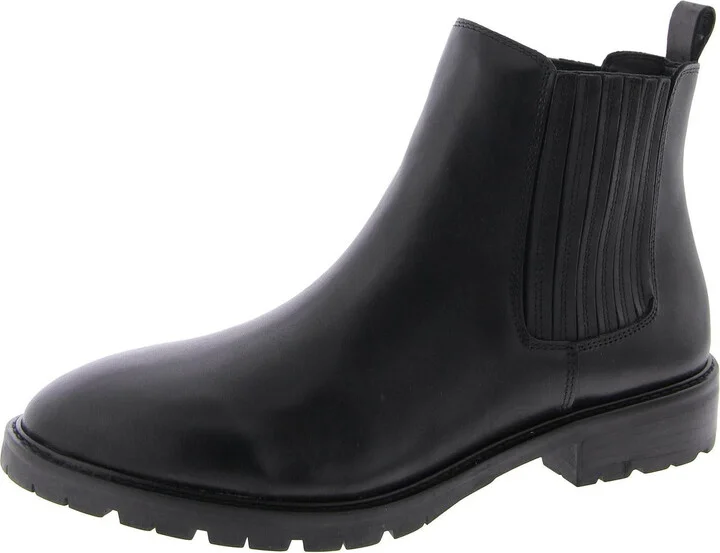 Leonard Womens Padded Insole Pull On Chelsea Boots