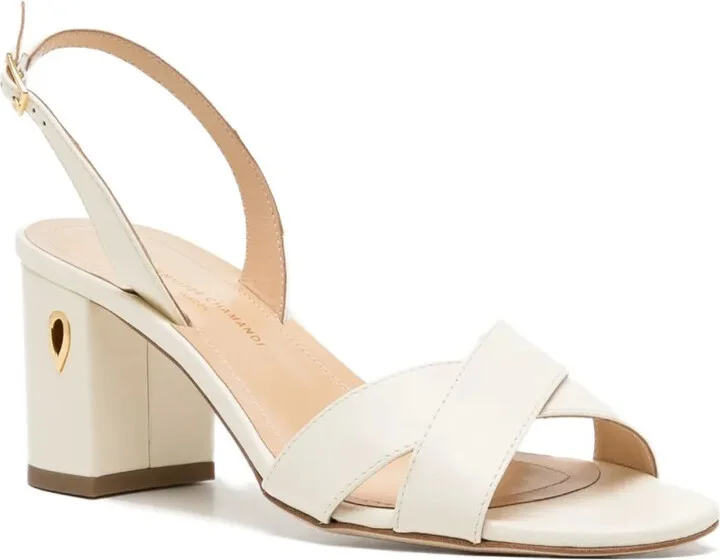 Leonardo 65mm leather sandals - Image 2
