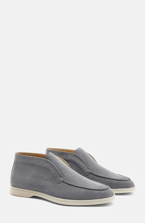 Grey - Suede