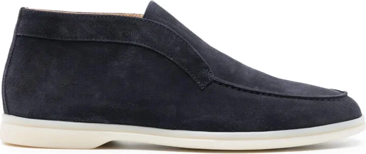 Leonardo suede ankle boots