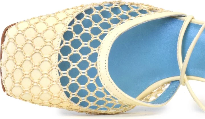 Leone Crochet Wrap Tie Pump - Image 3
