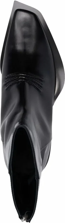 Leone leather ankle boots - Image 4