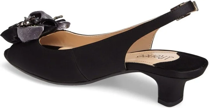 Leonelle Kitten Heel Slingback Sandal - Image 5
