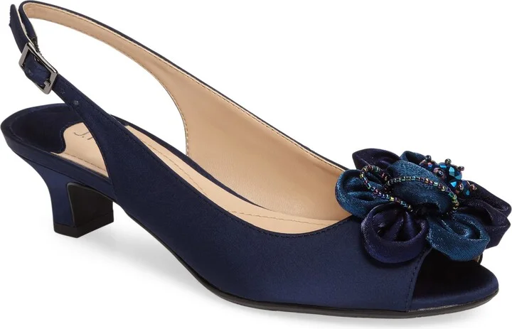 Navy Satin