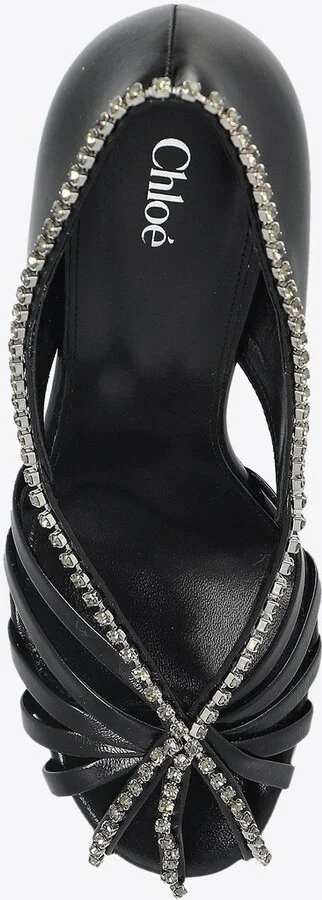 Leonie 95 Leather Pumps - Image 3