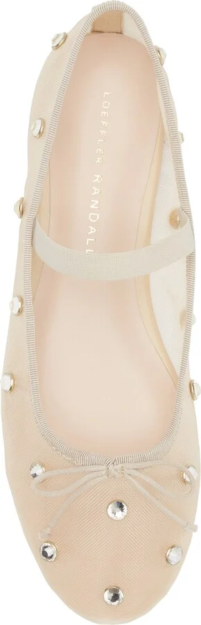 Leonie Crystal Embellished Ballet Flat - Image 5
