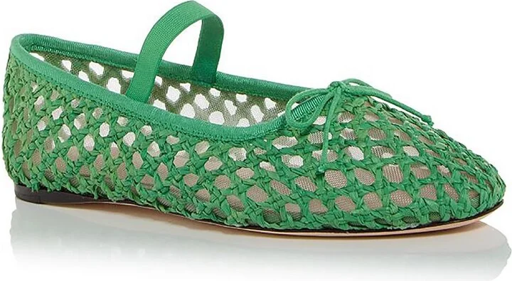 Leonie Womens Slip On Padded Insole Ballet Flats
