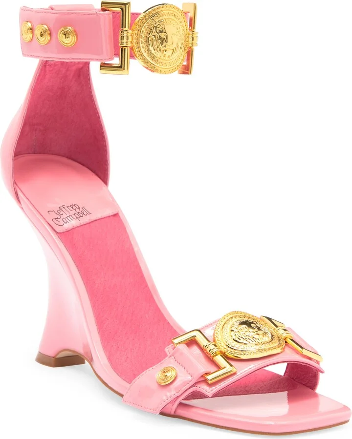 Pink Patent Gold