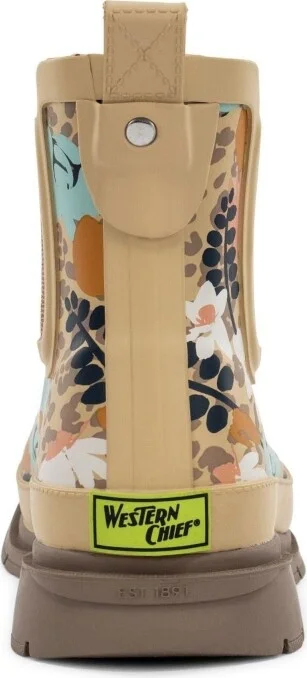 Leopard Floral Chelsea Rain Boot - Image 2
