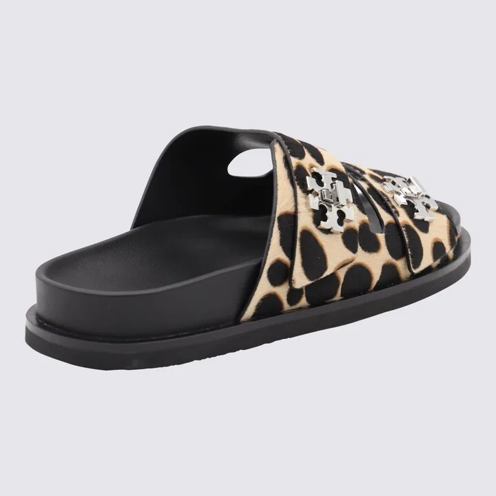 Leopard Leather Flats - Image 3