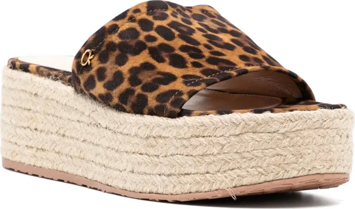 Leopard Platform Espadrilles - Image 2