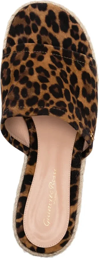 Leopard Platform Espadrilles - Image 4